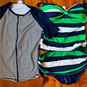 Tommy Bahama swim set sz M